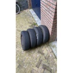 Winterband met stalen velgen 165/70 R14