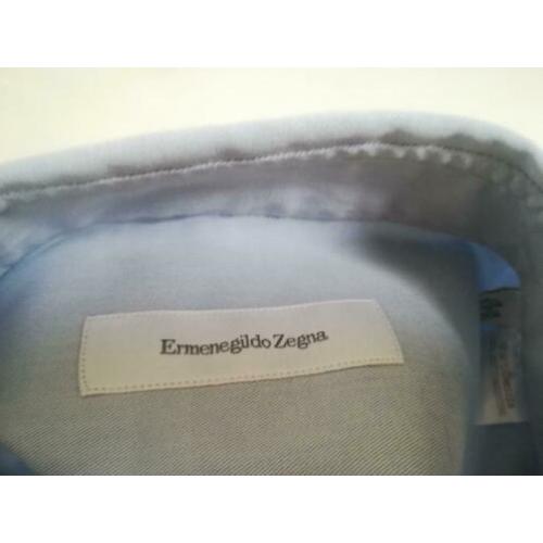 Ermenegildo Zegna overhemd Manchet knopen Maat 44 XL