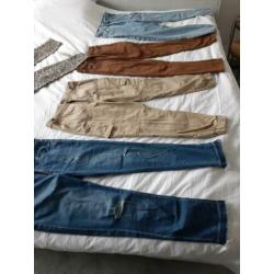 5 mooie broeken maat 38 €5 ps