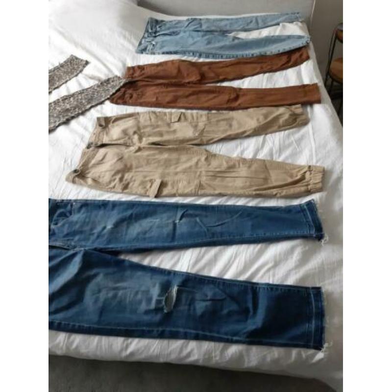 5 mooie broeken maat 38 €5 ps