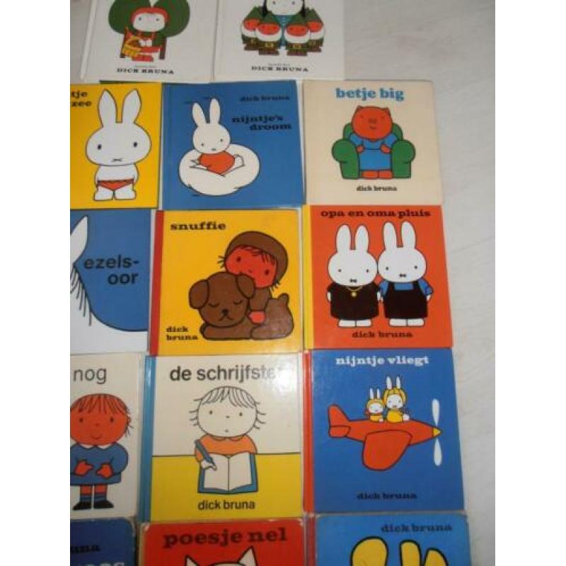 Nijntje boeken Dick Bruna 13 boekjes