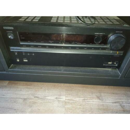 Onkyo reciever tx nr 636 met boston speakers en woofer