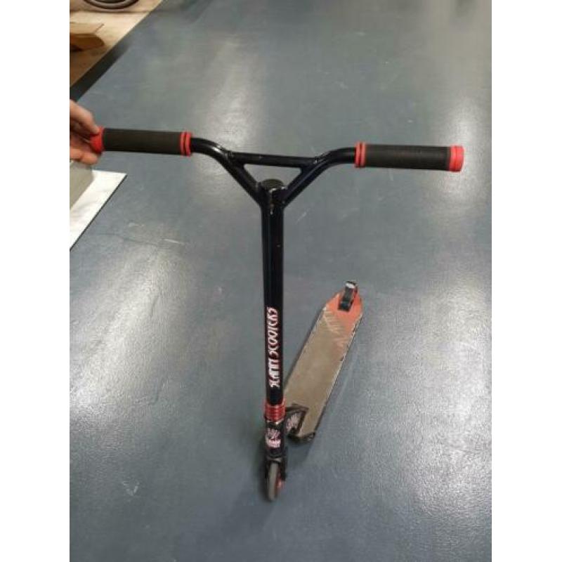 Stuntstep slamm scooters rebel rood