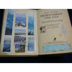 Vintage ephemera album / journal 1929 - boek met een verhaal