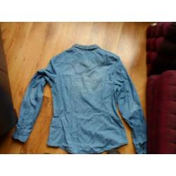 Only dames spijkerblouse, maat 38 Taille 10