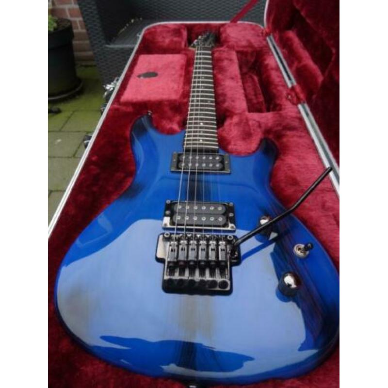 Ibanez JS1000 Burnt Transparent Blue