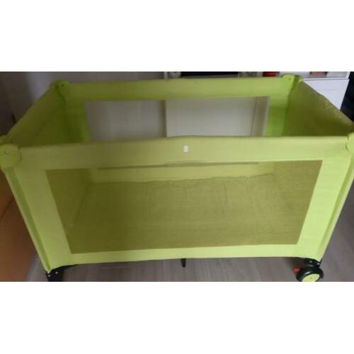 Prénatal campingbed / reisbed (lime groen)