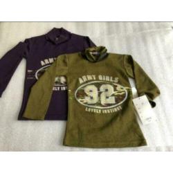 Maat 104 - lees army girls - 2 x trui