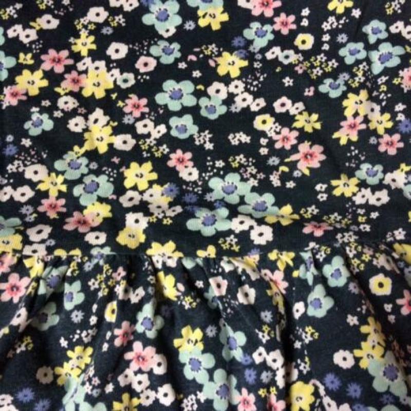 Mouwloos bloemenjurkje 110-116 H&M