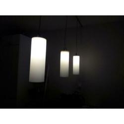 5 melkglas hanglampen