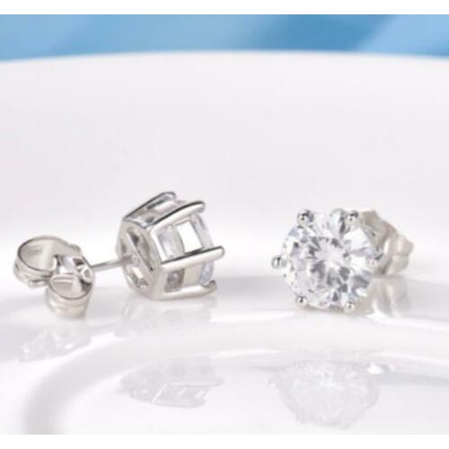 925 sterling zilveren oorbellen met zirkonen