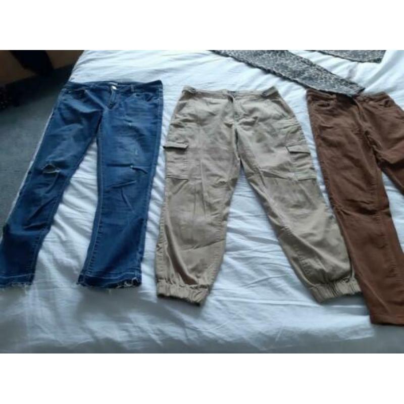 5 mooie broeken maat 38 €5 ps