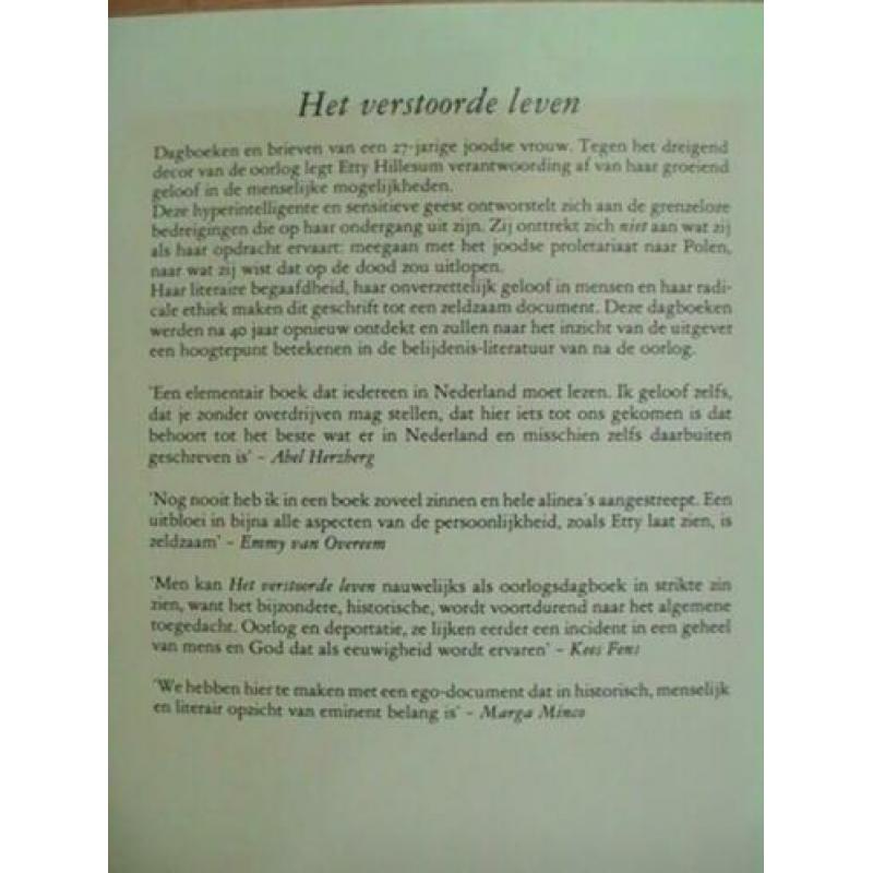 boek - Dagboek van Etty Hillesum, 1941-1943