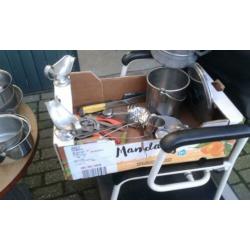 warmhoudkan diverse keuken spulllen RVS