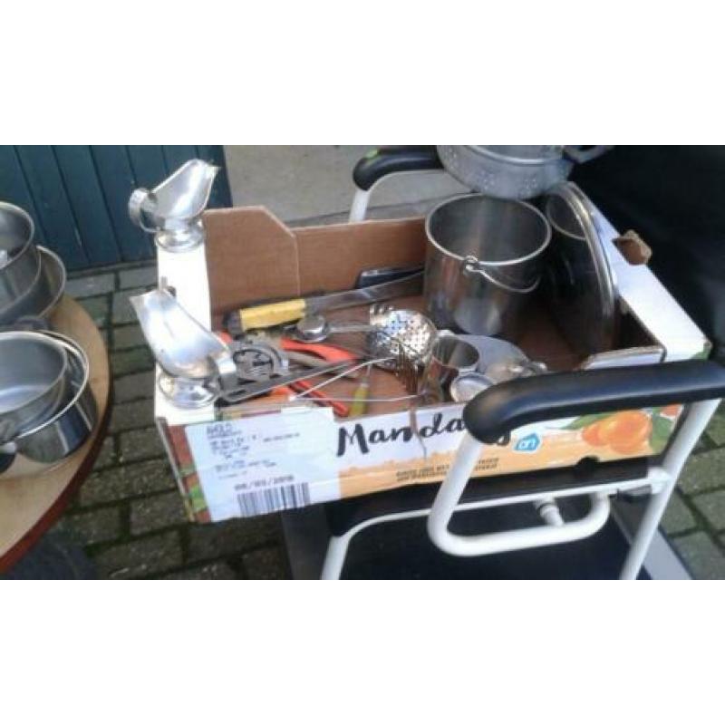 warmhoudkan diverse keuken spulllen RVS