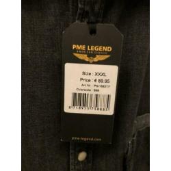 Overhemd PME Legend jeans zwart