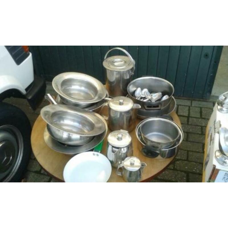 warmhoudkan diverse keuken spulllen RVS