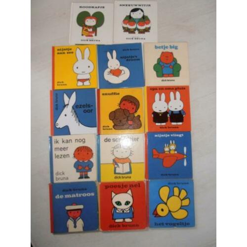 Nijntje boeken Dick Bruna 13 boekjes