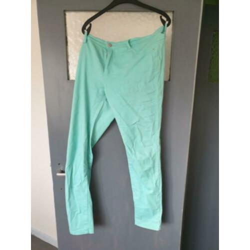 Geisha collection, zomerbroek , groen 2XL