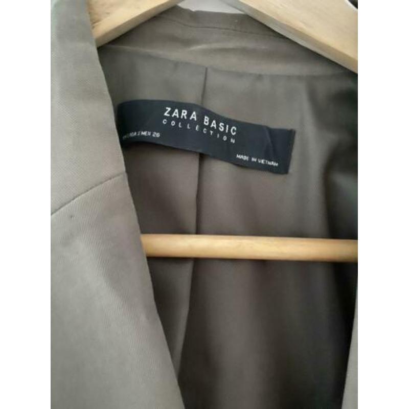 Zara colbert maat S. Mooie kaki kleur
