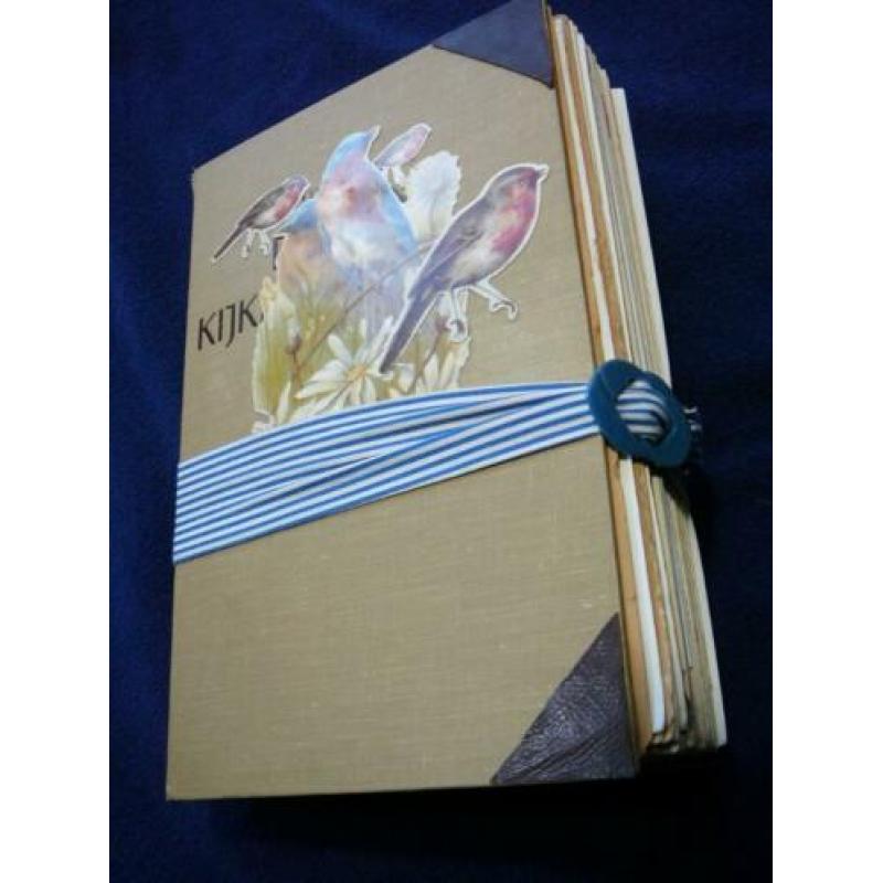 Vintage ephemera album / journal 1929 - boek met een verhaal