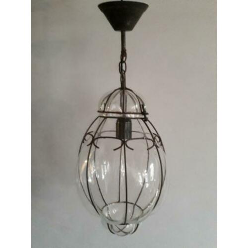 Hanglamp antiek glas