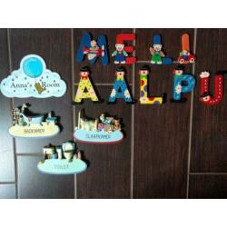 Decoratieletters en deurhangers