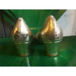 Vic Matié pumps goud maat 40
