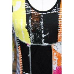 Jurk/Tuniek gekleurd Joachim Bosse mt M AANBIEDING