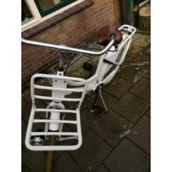 popal transport fiets 24 inch wit