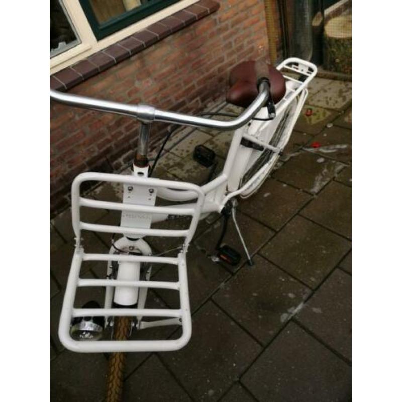 popal transport fiets 24 inch wit