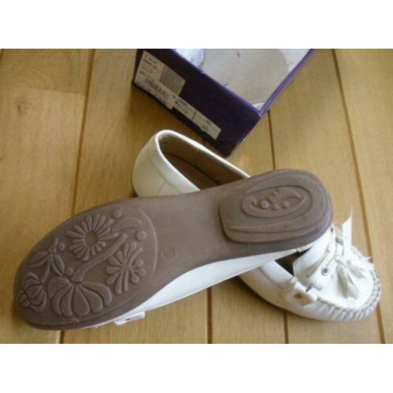 IDENTITY schoenen mocassins wit maat 42 - nieuw -