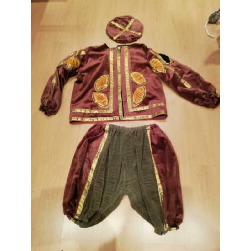 Tekoop Zwartepietpakken maten XS / S / M / L / XL en XXL