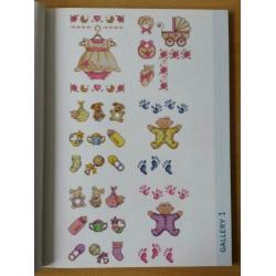 Cross Stitch Motif Series 2 - Baby & Kids - Maria Diaz -2014