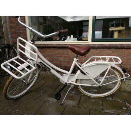 popal transport fiets 24 inch wit