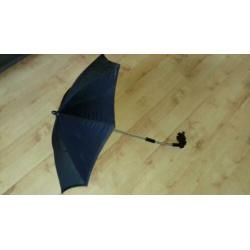 Parasol kinderwagen, zwart