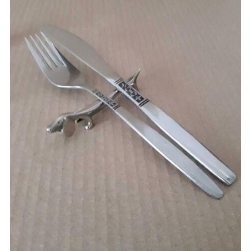 Franse vintage bestekhouders