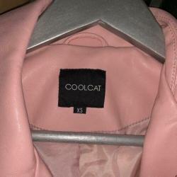 Coolcat Bikerjack Roze - Nepleer - XS