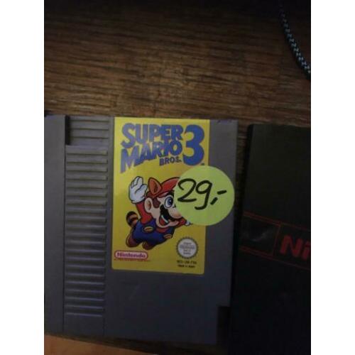 Supermario cartiges 2 keer super Mario 3