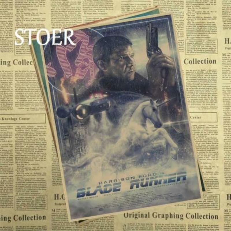 Blade Runner poster Harrison Ford dvd bluray rutger hauer