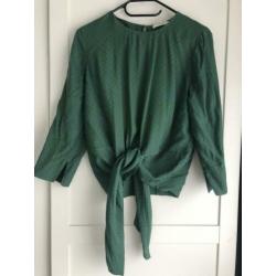 Shirtje Sissy-Boy maat S, groen met motief
