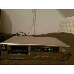 Te koop vintage dual cassette deck