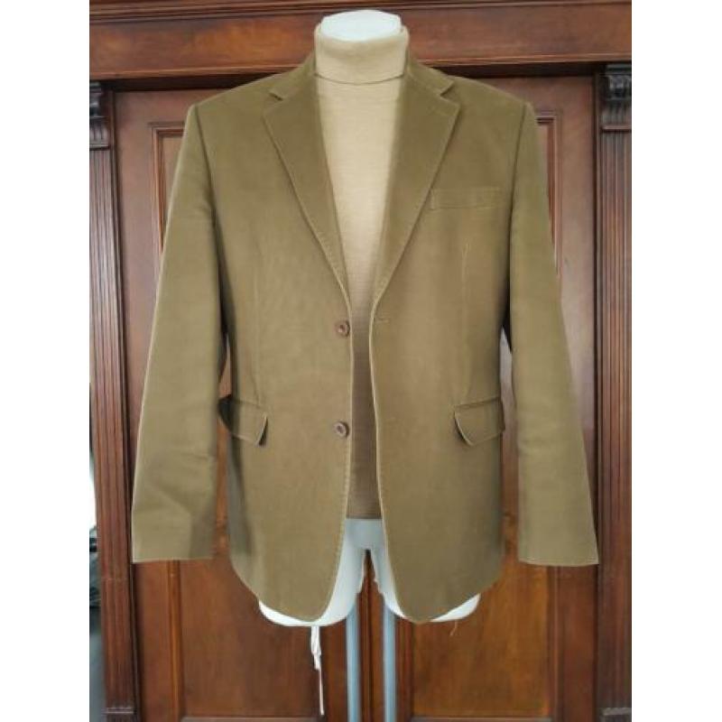 Royal blue katoenen blazer maat 54 Nieuw€45 inc.