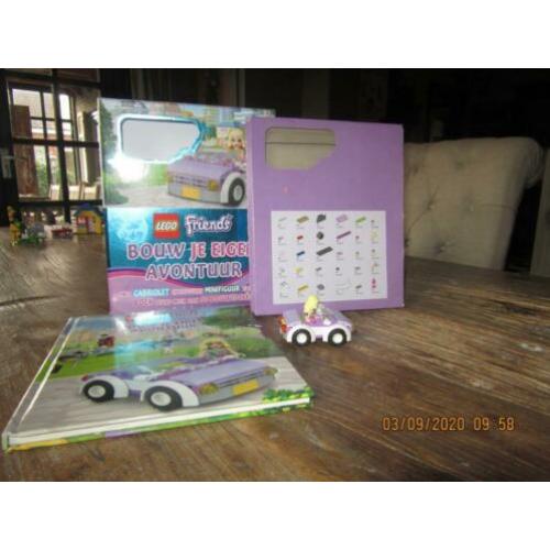 Lego Friends Boek met Auto