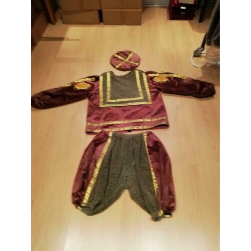 Tekoop Zwartepietpakken maten XS / S / M / L / XL en XXL