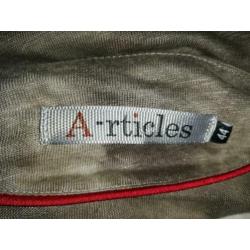 A-rticles. Mooi linnen vest maat 44