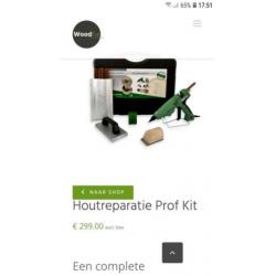 houtreparatie smeltpistool