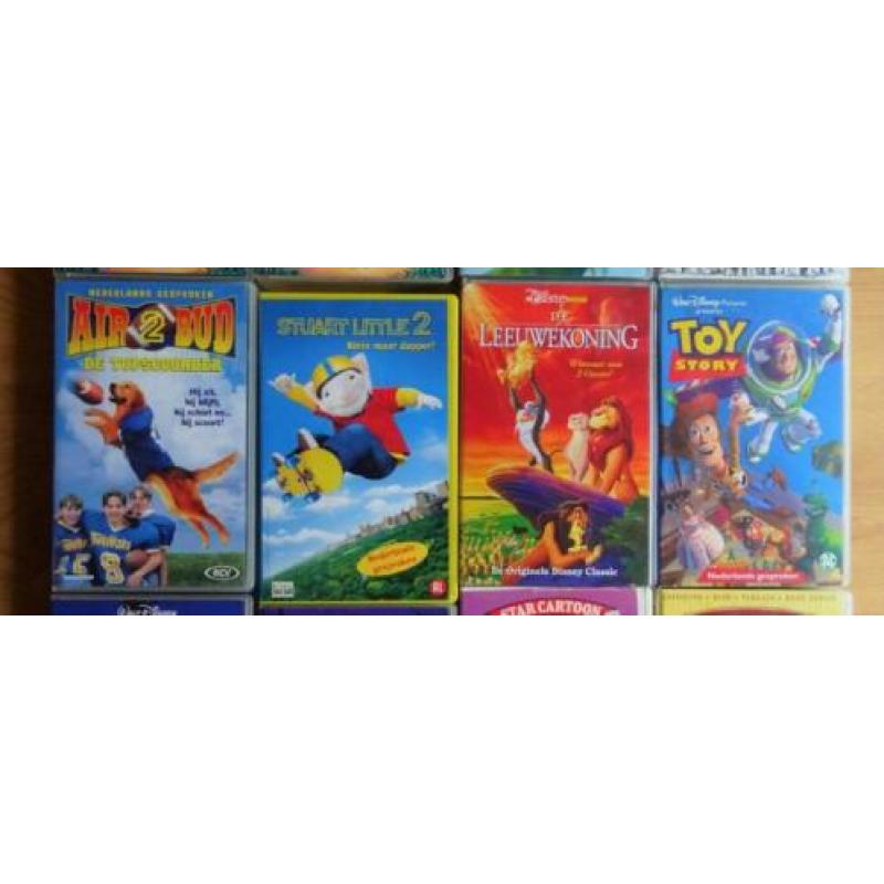 Video banden Walt Disney. Nederlands gesproken.