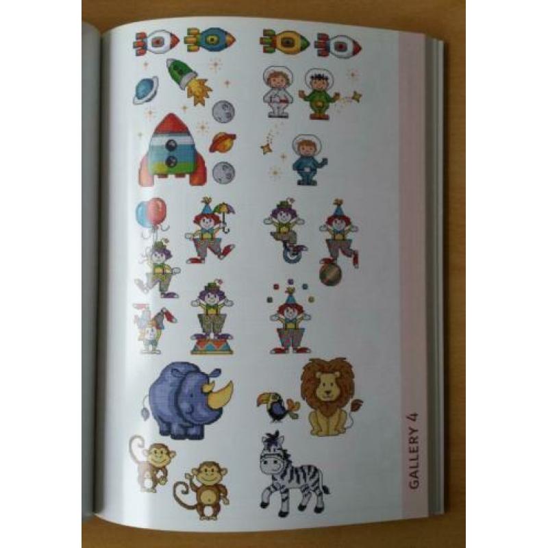 Cross Stitch Motif Series 2 - Baby & Kids - Maria Diaz -2014