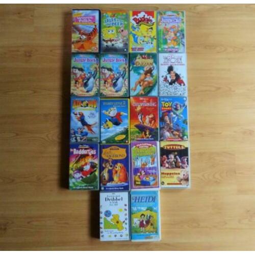 Video banden Walt Disney. Nederlands gesproken.